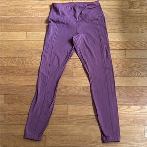 Yogalicious Plum High-Waisted Leggings